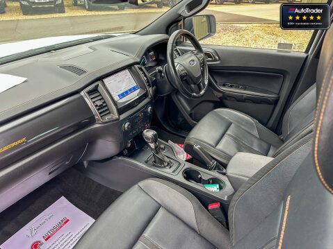 Ford Ranger Crew Cab AUTO 4X4 Wildtrak 213 BHP Camera Nav EURO 6 NO VAT 21