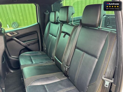 Ford Ranger Crew Cab AUTO 4X4 Wildtrak 213 BHP Camera Nav EURO 6 NO VAT 22
