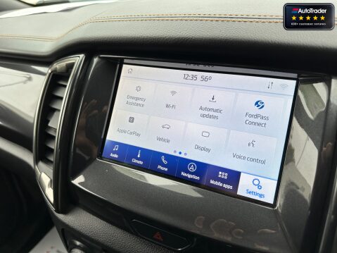 Ford Ranger Crew Cab AUTO 4X4 Wildtrak 213 BHP Camera Nav EURO 6 NO VAT 27