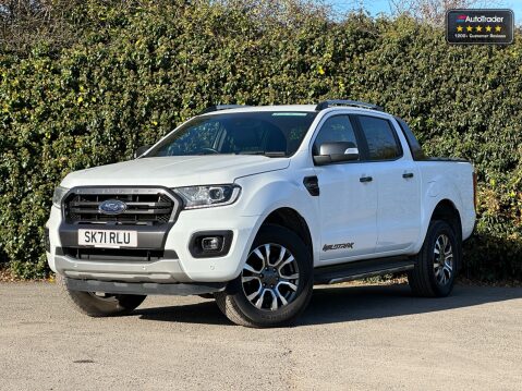 Ford Ranger Crew Cab AUTO 4X4 Wildtrak 213 BHP Camera Nav EURO 6 NO VAT 1