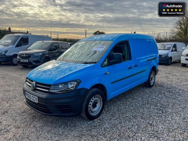 Volkswagen Caddy LWB L2H1 Tdi Startline Air Con Sensors Side Door EURO 5 NO VAT 2