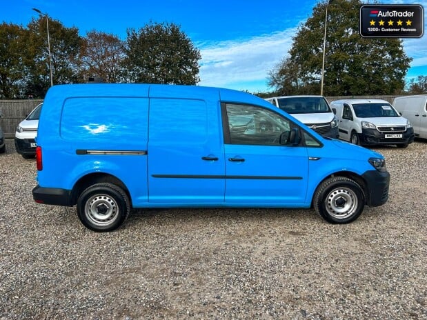 Volkswagen Caddy LWB L2H1 Tdi Startline Air Con Sensors Side Door EURO 5 NO VAT 9