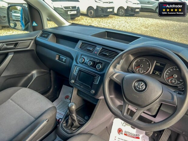 Volkswagen Caddy LWB L2H1 Tdi Startline Air Con Sensors Side Door EURO 5 NO VAT 22