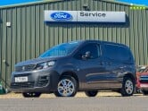 Peugeot Partner SWB L1H1 Bluehdi Asphalt Premium Alloys Air Con Cam Nav Sensors EURO 6 1