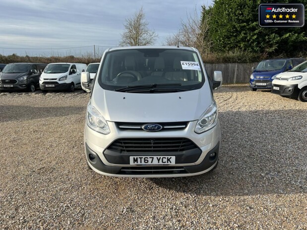 Ford Transit Custom Crew Cab AUTO LWB L2H1 310 Limited Air Con Cam Sensors EURO 6 NO VAT 3