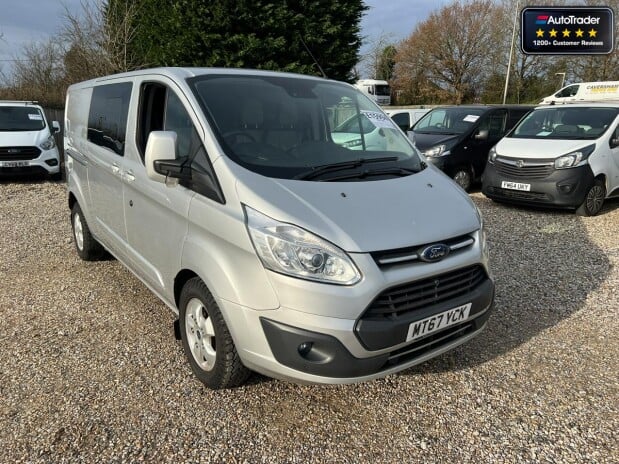Ford Transit Custom Crew Cab AUTO LWB L2H1 310 Limited Air Con Cam Sensors EURO 6 NO VAT 4