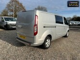 Ford Transit Custom Crew Cab AUTO LWB L2H1 310 Limited Air Con Cam Sensors EURO 6 NO VAT 6