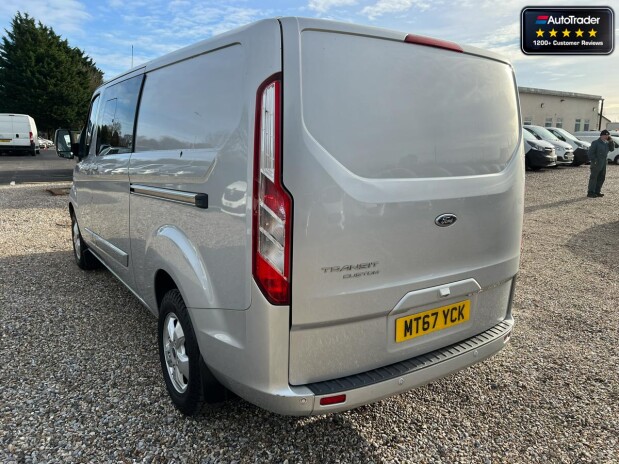 Ford Transit Custom Crew Cab AUTO LWB L2H1 310 Limited Air Con Cam Sensors EURO 6 NO VAT 10