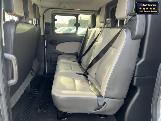 Ford Transit Custom Crew Cab AUTO LWB L2H1 310 Limited Air Con Cam Sensors EURO 6 NO VAT 13