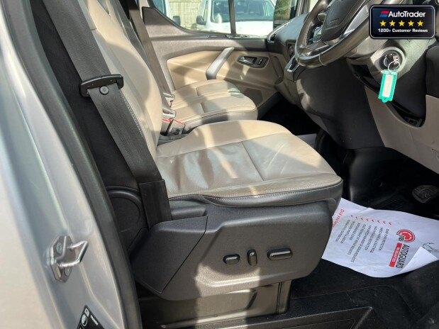 Ford Transit Custom Crew Cab AUTO LWB L2H1 310 Limited Air Con Cam Sensors EURO 6 NO VAT 24