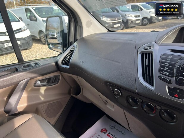 Ford Transit Custom Crew Cab AUTO LWB L2H1 310 Limited Air Con Cam Sensors EURO 6 NO VAT 26