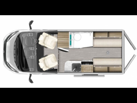 Auto-Trail V Line 540 Se|Solar Panels|Reverse Camera|Electric Step|Rear Lounge|Euro 6 2