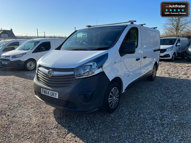 Vauxhall Vivaro SWB L1H1 Low Roof 2900 Cdti Air Con Sensors Side Door NO VAT 2