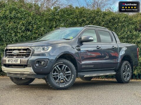 Ford Ranger Auto Crew Cab 4x4 Wildtrak Air Con Alloys 205BHP C 1