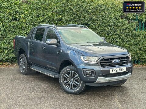 Ford Ranger Auto Crew Cab 4x4 Wildtrak Air Con Alloys 205BHP C 2