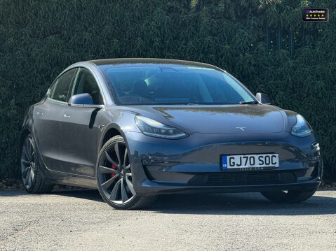 Tesla Model 3 (Sold) (Dual Motor) Performance Saloon 4dr Electric Motor Auto 4WDE 3
