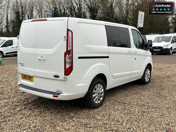 Ford Transit Custom Crew Cab [SOLD MM] SWB L1H1 300 Limited Alloys Air Con 6 Seat 6