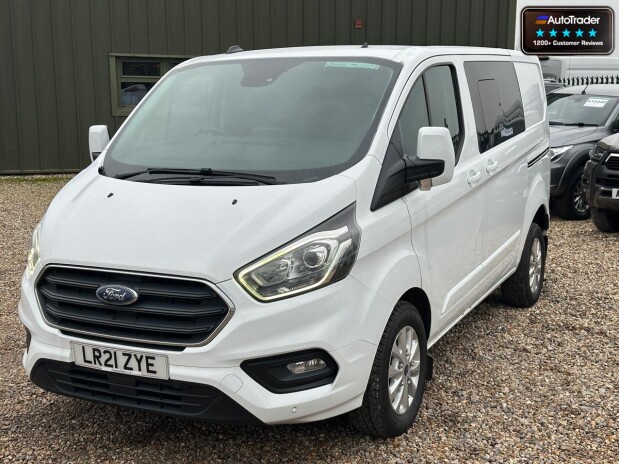 Ford Transit Custom Crew Cab [SOLD MM] SWB L1H1 300 Limited Alloys Air Con 6 Seat 8