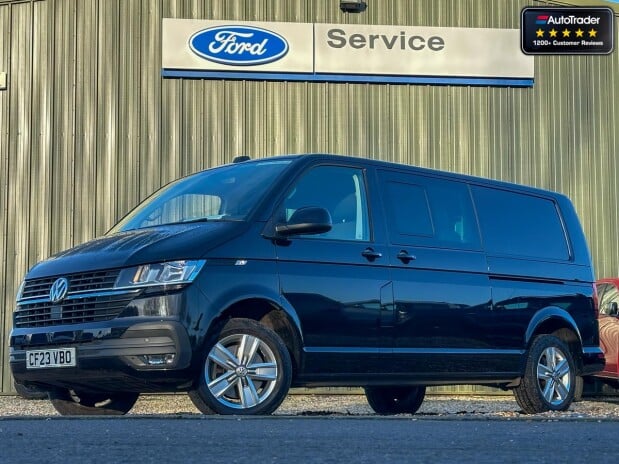 Volkswagen Transporter Crew Cab LWB L2H1 150BHP Kombi Highline Alloys Air Cruise 5 Seats EURO 6 2