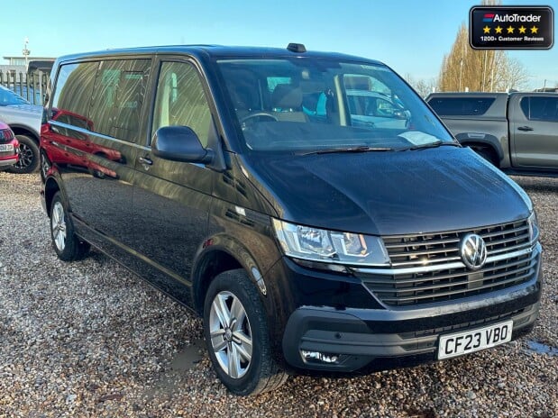 Volkswagen Transporter Crew Cab LWB L2H1 150BHP Kombi Highline Alloys Air Cruise 5 Seats EURO 6 5