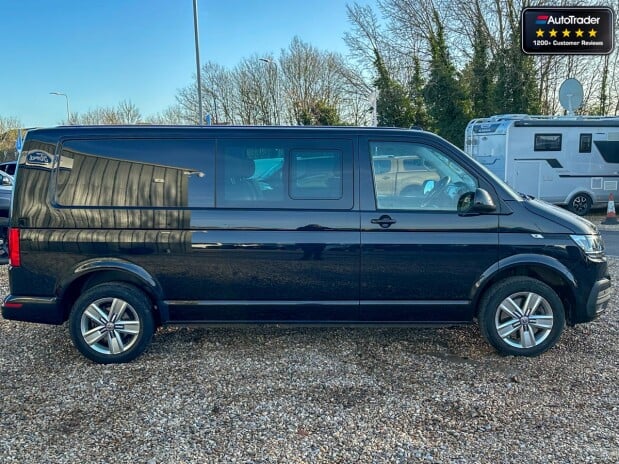 Volkswagen Transporter Crew Cab LWB L2H1 150BHP Kombi Highline Alloys Air Cruise 5 Seats EURO 6 6