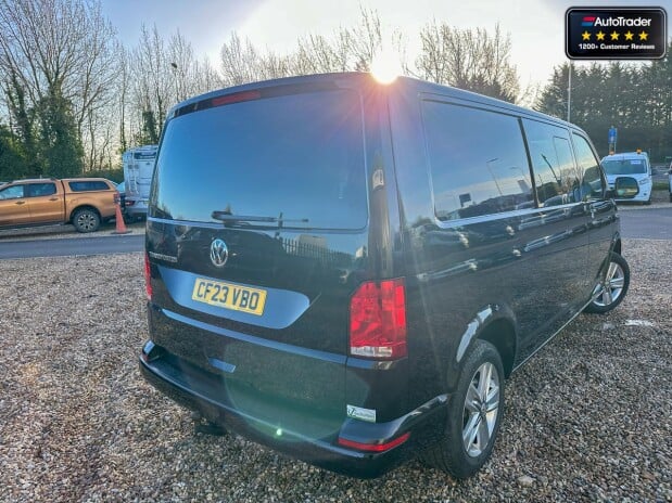 Volkswagen Transporter Crew Cab LWB L2H1 150BHP Kombi Highline Alloys Air Cruise 5 Seats EURO 6 7