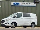 Ford Transit Custom Crew Cab AUTO SWB L1H1 320 Limited Alloys Air Con Sensors EURO 6 2