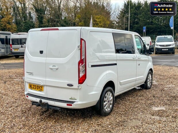 Ford Transit Custom Crew Cab AUTO SWB L1H1 320 Limited Alloys Air Con Sensors EURO 6 7