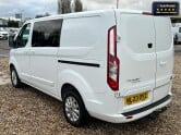 Ford Transit Custom Crew Cab AUTO SWB L1H1 320 Limited Alloys Air Con Sensors EURO 6 9
