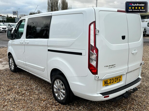Ford Transit Custom Crew Cab AUTO SWB L1H1 320 Limited Alloys Air Con Sensors EURO 6 9