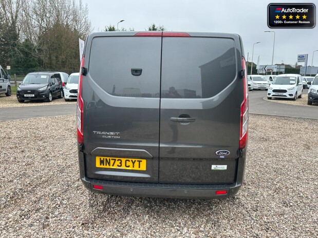 Ford Transit Custom AUTO LWB L2H1 320 Limited Alloys Air Con Camera Sensors EURO 6 7