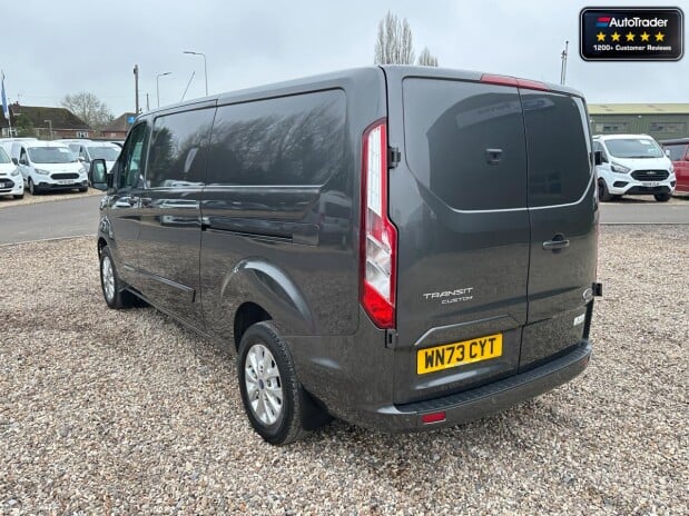 Ford Transit Custom AUTO LWB L2H1 320 Limited Alloys Air Con Camera Sensors EURO 6 8