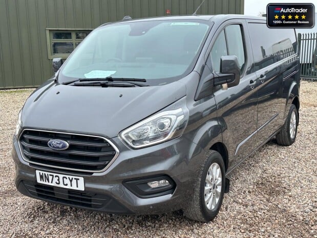 Ford Transit Custom AUTO LWB L2H1 320 Limited Alloys Air Con Camera Sensors EURO 6 2