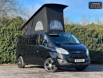 Ford Transit Custom Camper Limited 4 Berth Pop Top Carbon Fibre Roof NO VAT 3