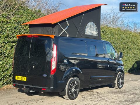 Ford Transit Custom (Sold) Camper Limited 4 Berth Pop Top Carbon Fibre Roof NO VAT 4