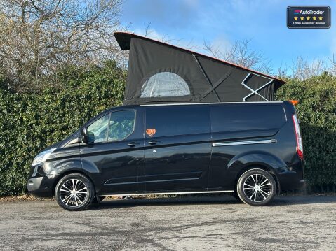 Ford Transit Custom (Sold) Camper Limited 4 Berth Pop Top Carbon Fibre Roof NO VAT 6