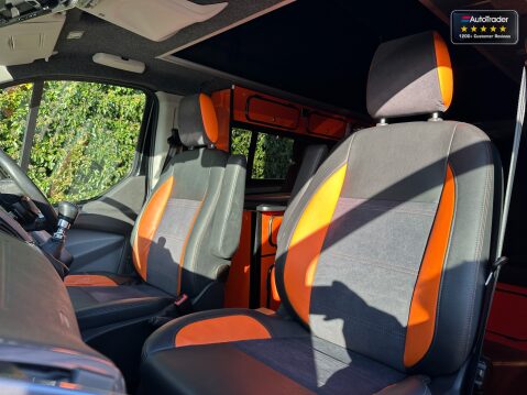 Ford Transit Custom (Sold) Camper Limited 4 Berth Pop Top Carbon Fibre Roof NO VAT 8