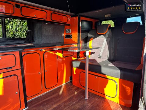 Ford Transit Custom (Sold) Camper Limited 4 Berth Pop Top Carbon Fibre Roof NO VAT 9