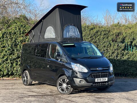 Ford Transit Custom (Sold) Camper Limited 4 Berth Pop Top Carbon Fibre Roof NO VAT 37
