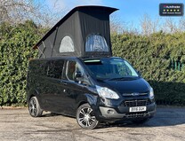 Ford Transit Custom Camper Limited 4 Berth Pop Top Carbon Fibre Roof NO VAT 37
