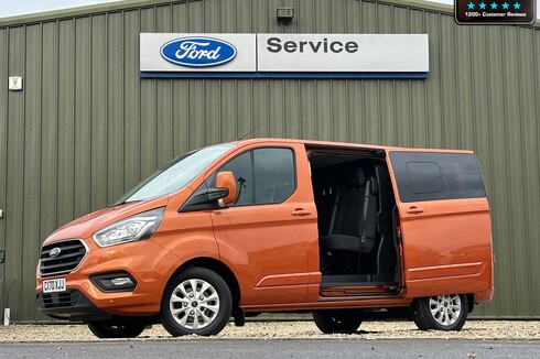 Ford Transit Custom AUTO Crew Cab SWB L1H1 170hp Limited Alloys AirCon Camera EURO 6