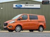 Ford Transit Custom AUTO Crew Cab SWB L1H1 170hp Limited Alloys AirCon Camera EURO 6 2