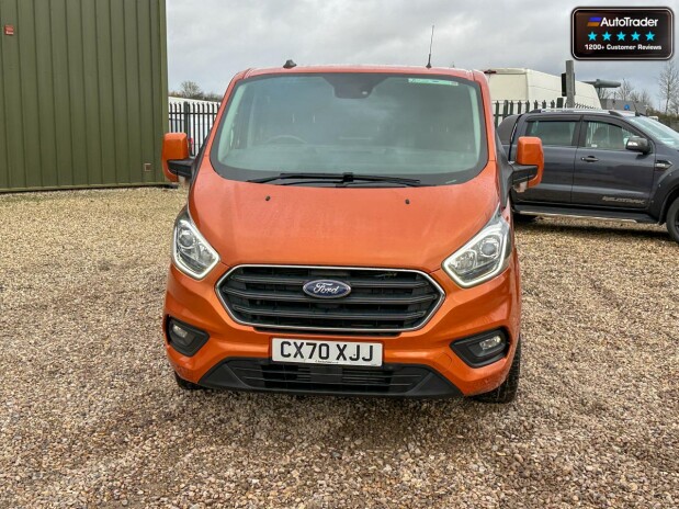 Ford Transit Custom AUTO Crew Cab SWB L1H1 170hp Limited Alloys AirCon Camera EURO 6 4