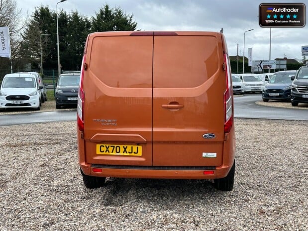 Ford Transit Custom AUTO Crew Cab SWB L1H1 170hp Limited Alloys AirCon Camera EURO 6 8
