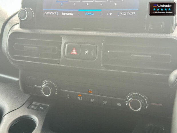 Peugeot Partner AUTO SWB [SOLD SM] L1H1 Bluehdi Asphalt Premium Air Con Cam Nav EURO 6 NO V 20