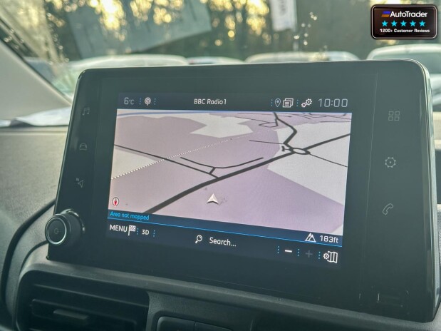 Peugeot Partner AUTO SWB [SOLD SM] L1H1 Bluehdi Asphalt Premium Air Con Cam Nav EURO 6 NO V 23