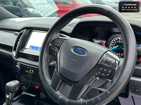Ford Ranger AUTO Crew [SOLD CM] Cab 4X4 Wildtrak 205 Air Con Nav Sensors EURO 6 14
