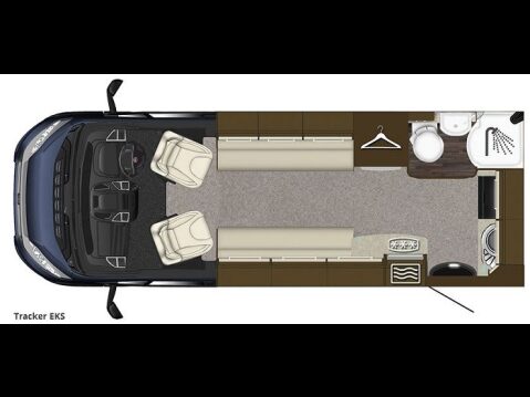 Auto-Trail Tracker EKS Tracker EKS 2 Berth Fiat End kitchen End Bathroom Drop 2