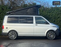 Volkswagen Transporter Camper New Shape Air Con Pop Top Kitchen Bed T28 Tdi P/V Euro 6 5