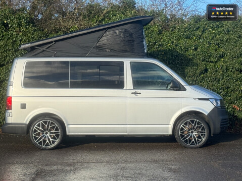Volkswagen Transporter Camper New Shape Air Con Pop Top Kitchen Bed T28 Tdi P/V Euro 6 45